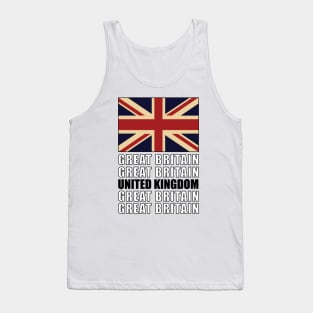 Flag of United Kingdom Tank Top